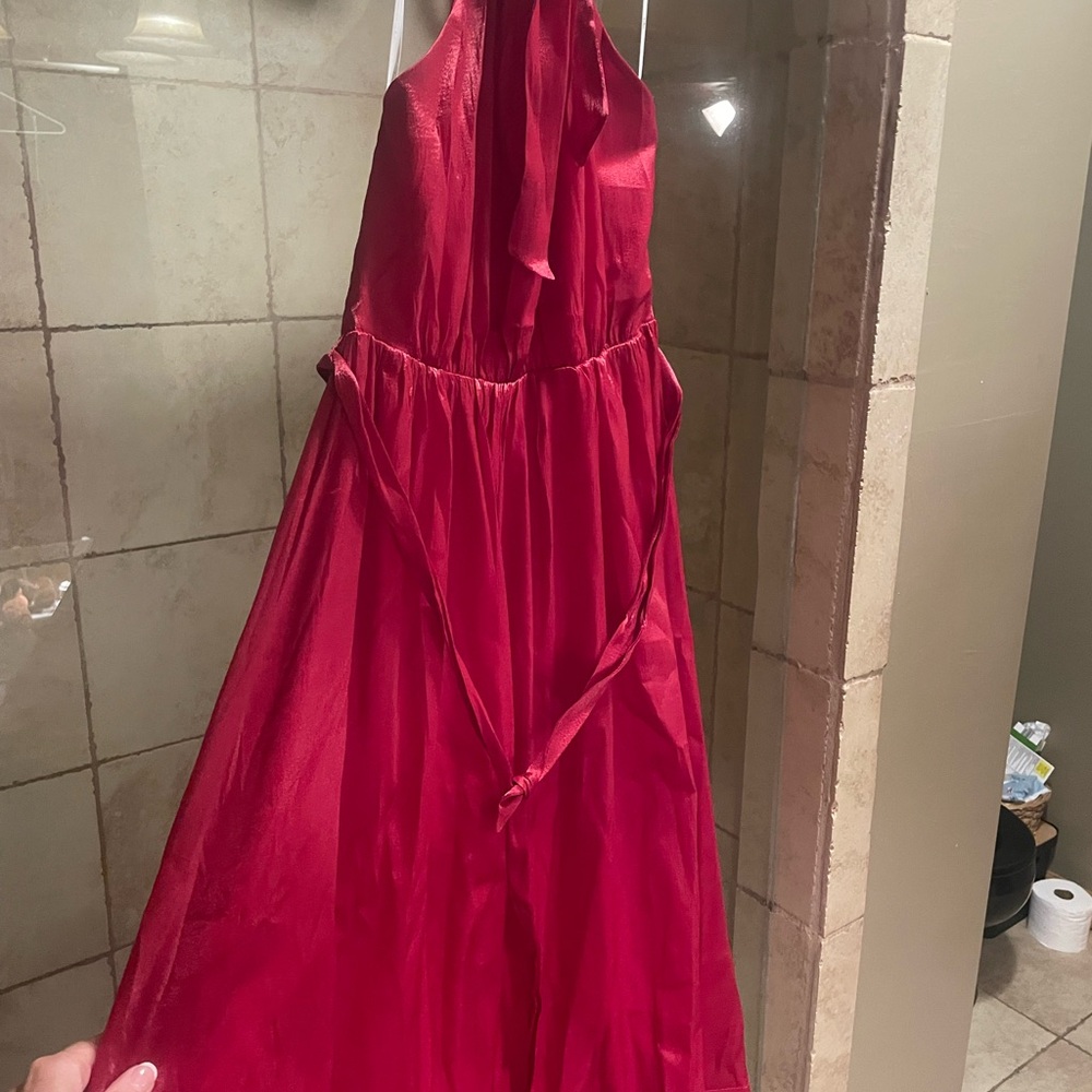 Lulu's Radiant Red Kids Formal Dress